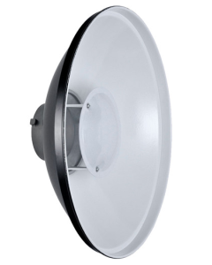 Godox Beauty Dish Reflector - White, 16.5" (BEAUTY-GODOX)