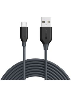 ANKER PowerLine Micro USB Cable 0.9m, Gray (A8132H12)