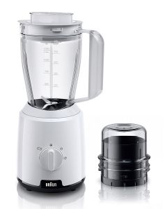 Braun JB1015 PowerBlend 1 Jug Blender White (BRJB1015WH)