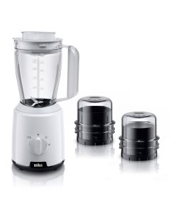 Braun JB1023 PowerBlend 1 Jug Blender White (BRJB1023WH)