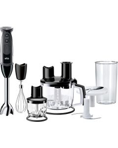 Braun MultiQuick 5 Vario Hand blender MQ 5285 BK with 6 Attachments (BRMQ5285BK)