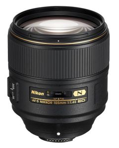 عدسة نيكور 105 مم،  AF-S، ED 1.4E JAA343DA
Nikon AF-S NIKKOR 105mm f/1.4E ED-upright