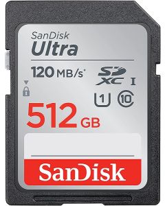 SanDisk  512GB ULTRA SD 120 MB  (SDSDUN4-512G-GN6IN)