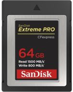 SanDisk 64GB Extreme PRO CFexpress Card Type B (SDCFE-064G-GN4NN)