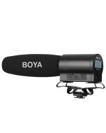 Boya Shotgun Microphone with Integrated Flash Recorder (BY-DMR7)