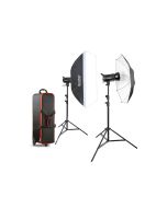 GODOX SK400 2 KIT HEADS STUDIO + 2 Light Stand (SK400IIV-KIT)